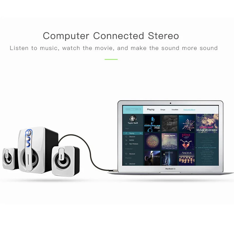 Aux كابل 3.5 مللي متر ذكر إلى ذكر 3.5 مللي متر جاك السيارات سيارة الصوت كابل آيفون 11 برو ماكس شاومي سامسونج سماعات سيارة المتكلم خط