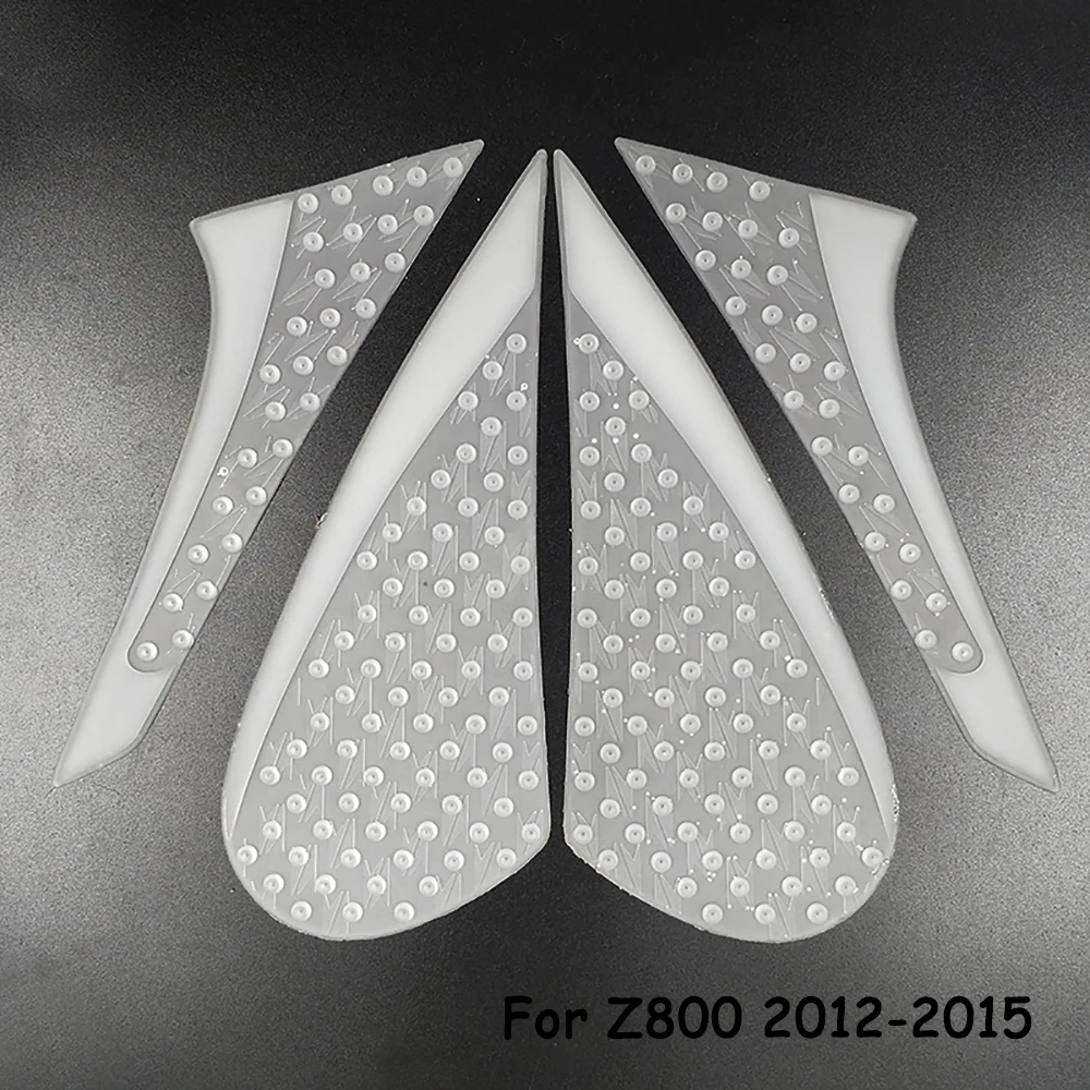 

Motorcycle Transparent Gas Tank Side Traction Knee Protector Anti Slip Pad For Kawasaki Z800 Z 800 2012-2015