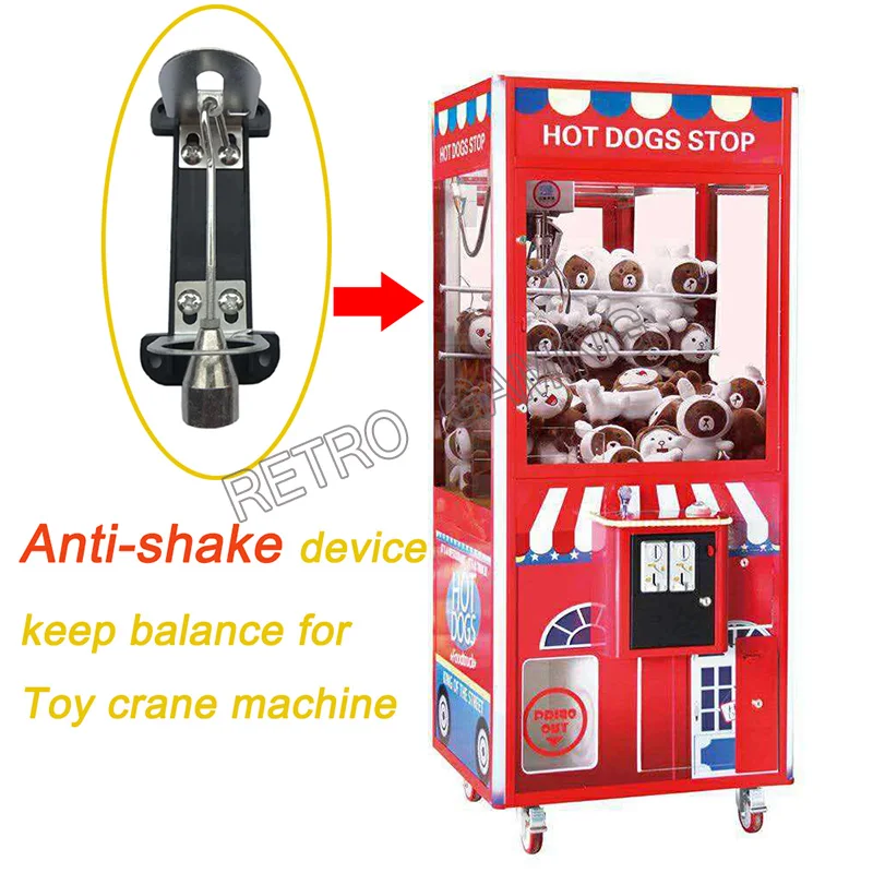 

Anti-shake device keep balance for pinball arcade game machine vending machine Toy claw crane machine