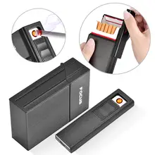Detachable Cigarette Case with Lighter #3