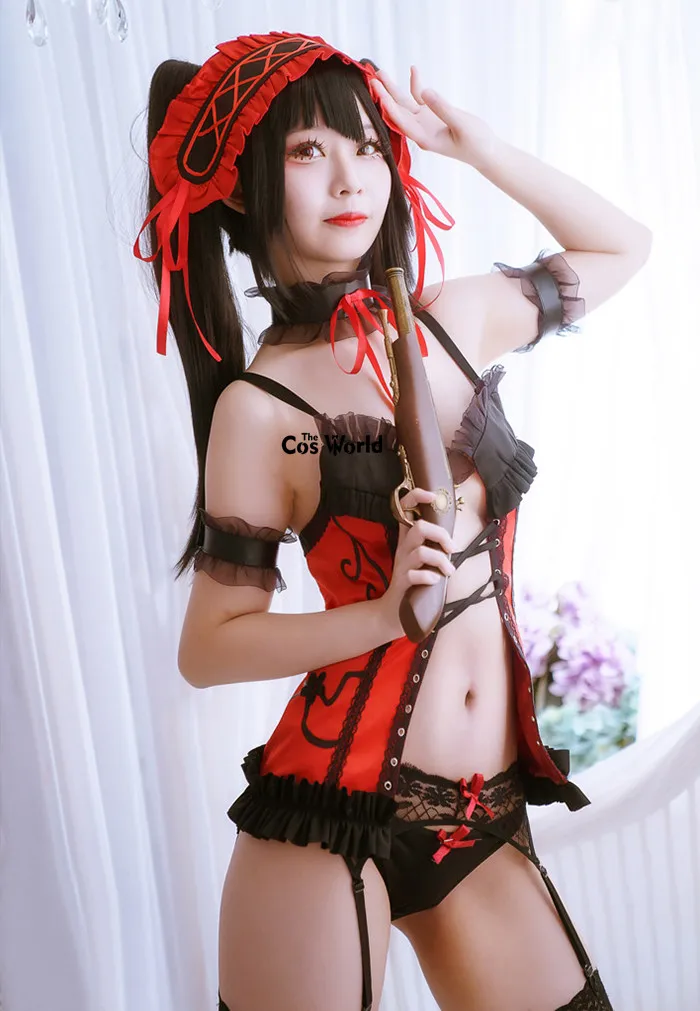 DATE A LIVE Tokisaki Kurumi Sexy Briefs Lingerie Underwear Outfit Anime Customize Cosplay Costumes