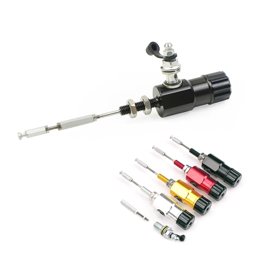 14mm Piston Hydraulic Brake Clutch Rod Maste Cylinder Rod System Performance Efficient Transfer Foot Pump for For Yamaha