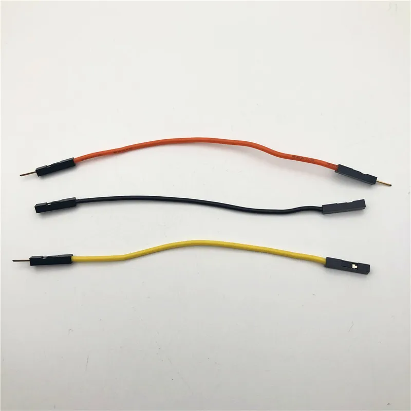 High-end 1P 22awg Soft silicone dupont wire cable connector Female Male Gold-plated 10/20/30/40/50/60cm for Arduino computer fan