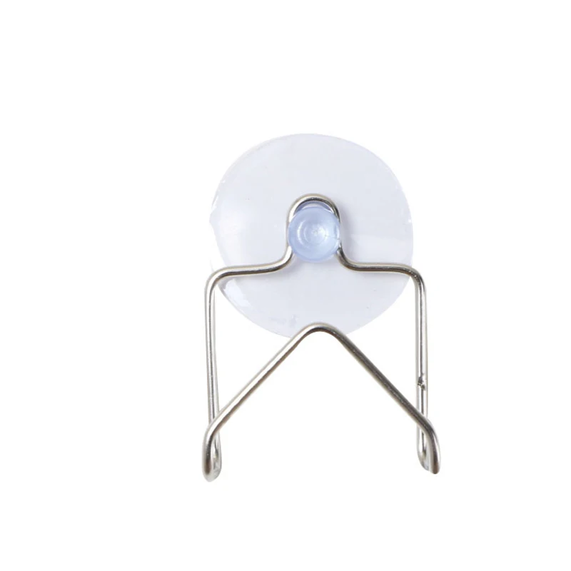 Stainless Steel Portable Suction Cup Drain Rack Cleaning Cloth Shelf Dish Drainer Sponge Holder Sink Rack Kitchen Accessories