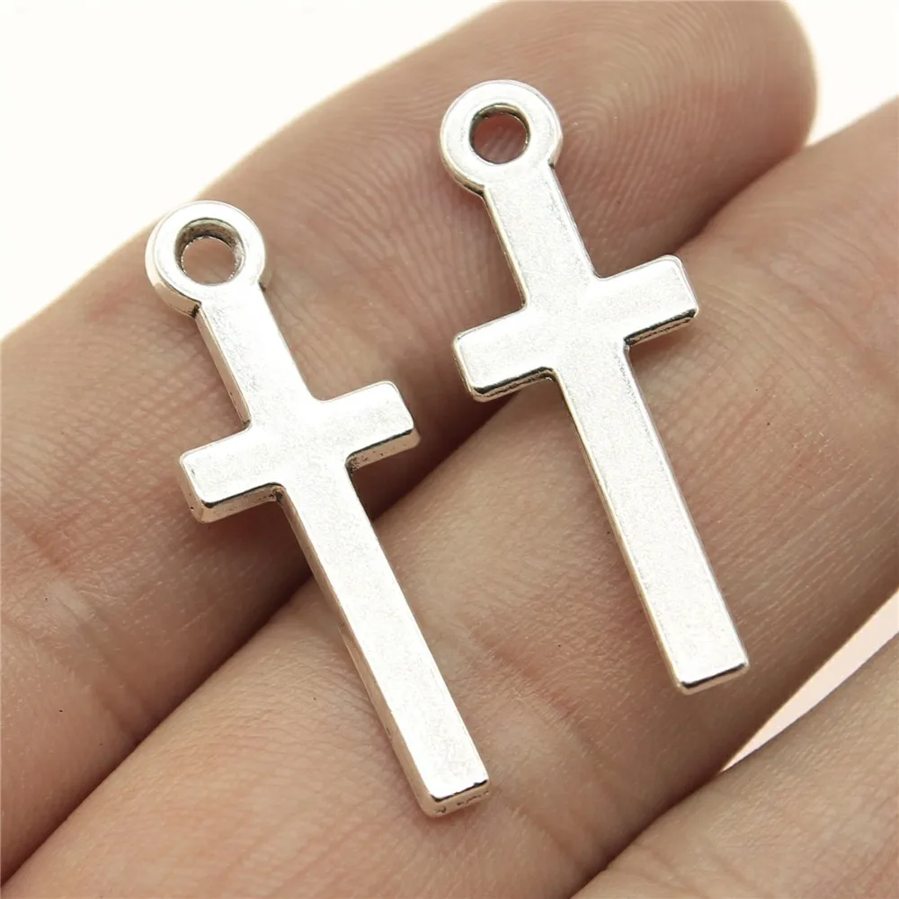 

Wholesale 150pcs/bag 30x11mm Cross Pendant Charm For Jewelry Making DIY Jewelry Findings Jewelry Accessories