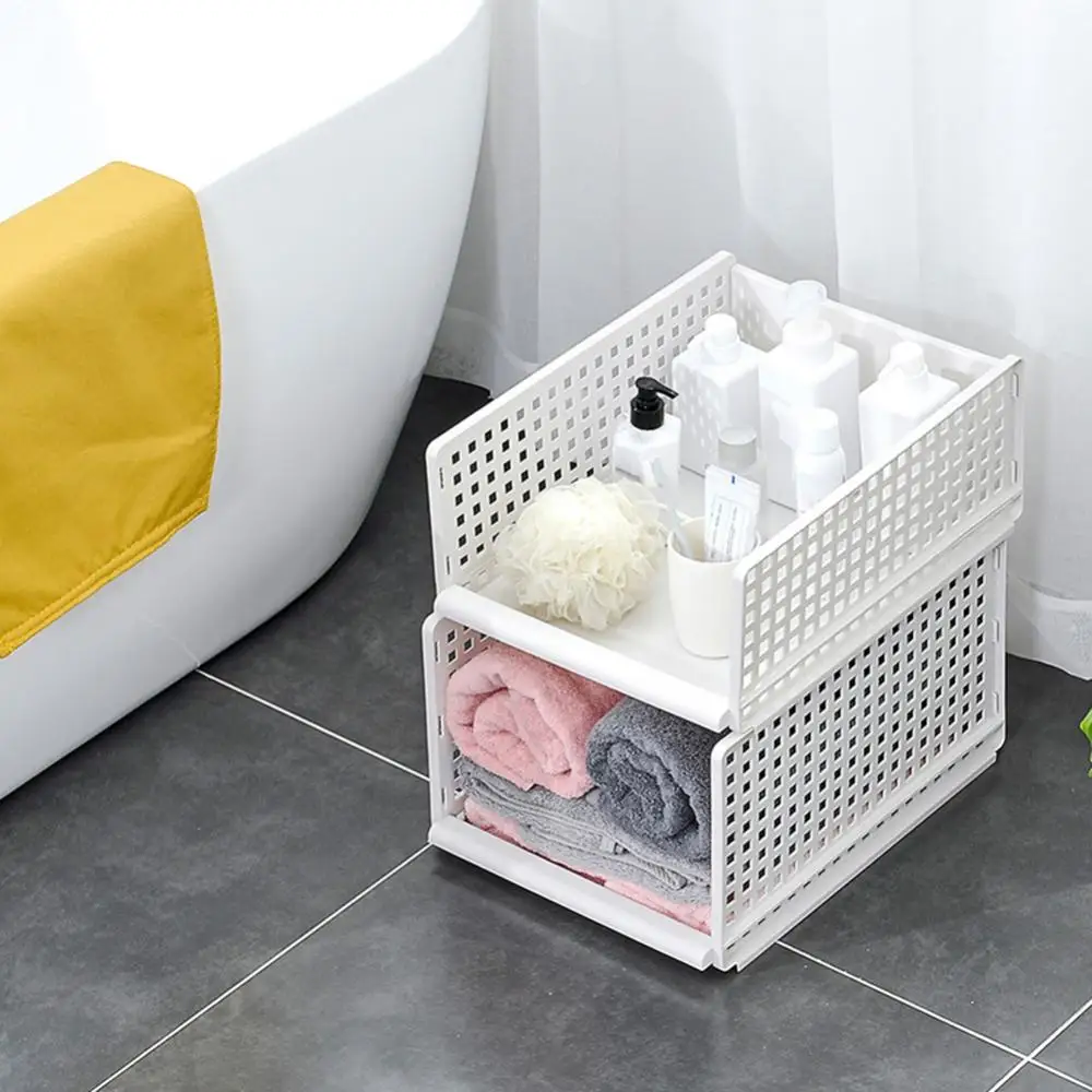 Detachable Clothes Organizer корзина для белья Wardrobe Partition Board Drawer Basket Shelf Box