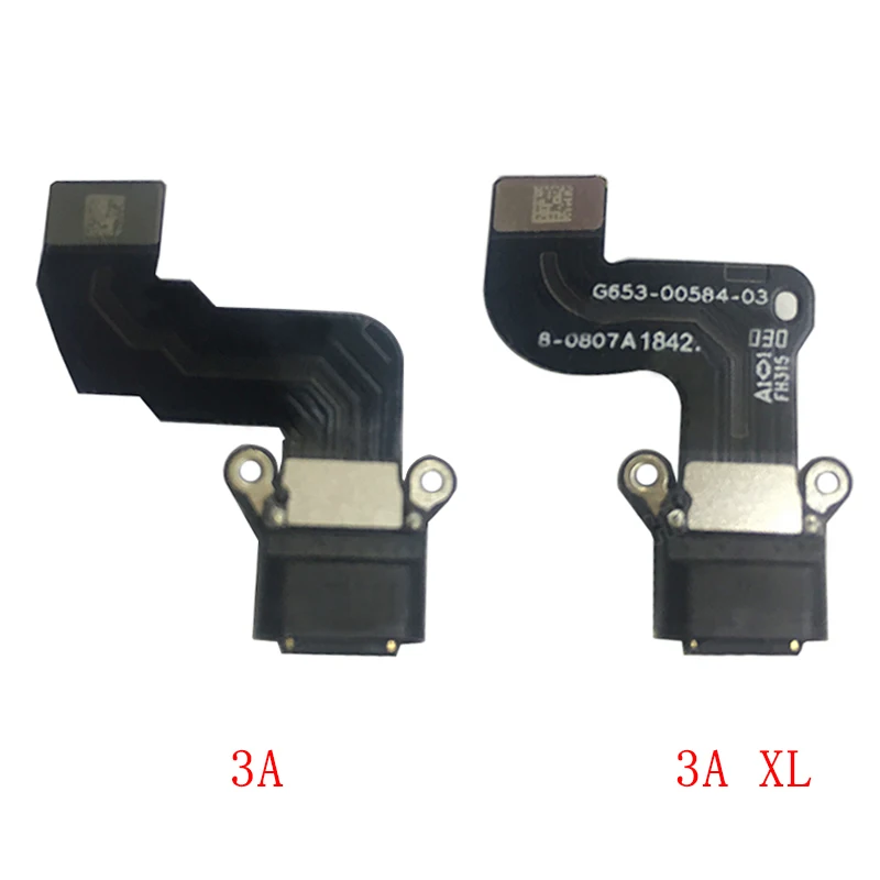 Original Charging Port Flex Cable For Google Pixel 4A 5G 3A 3A XL USB Dock Connector Plus Replacement Part