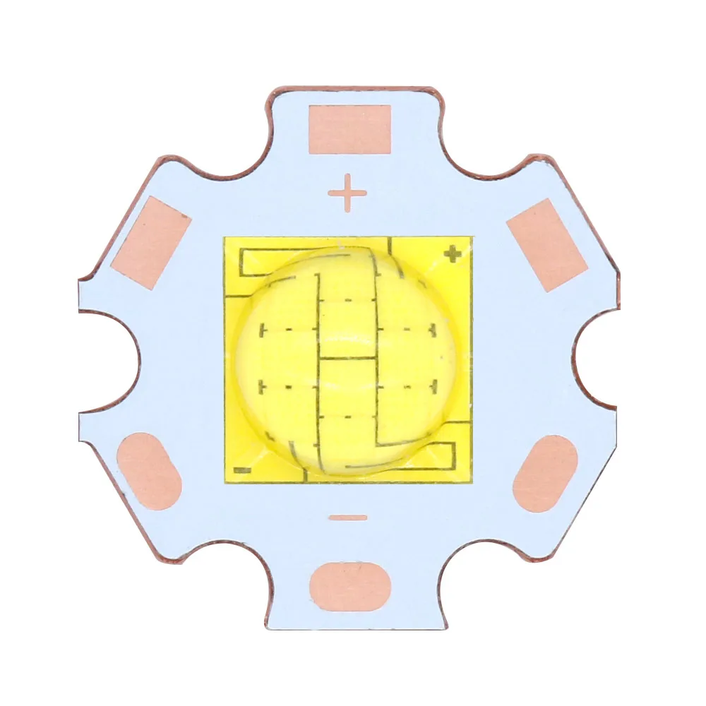 72W 54W 45W 18W DC6-7V LED COB For Copper Plate 20MM XHP7070 XHP9090 XHP110 High Brightness Bicycle Flashlight lamp beads