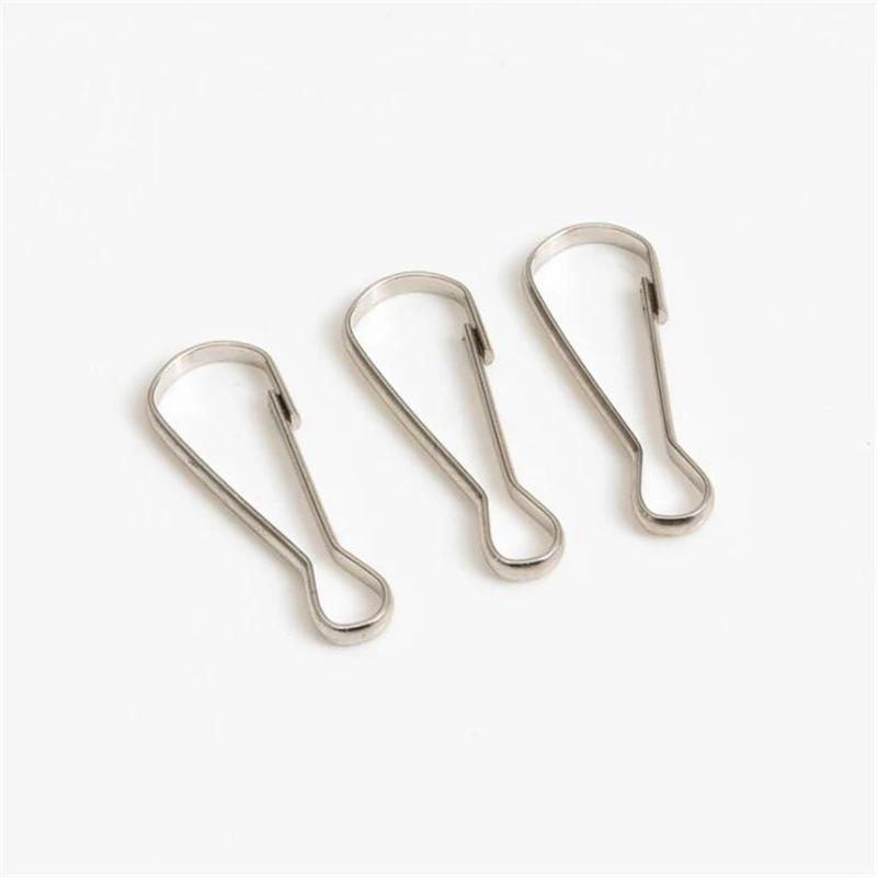 1Pack 16 20 25 32 40 50 55mm Metal Spring Hooks Clasp Connectors For Bracelet Necklace Chain Diy Jewelry Making Findings