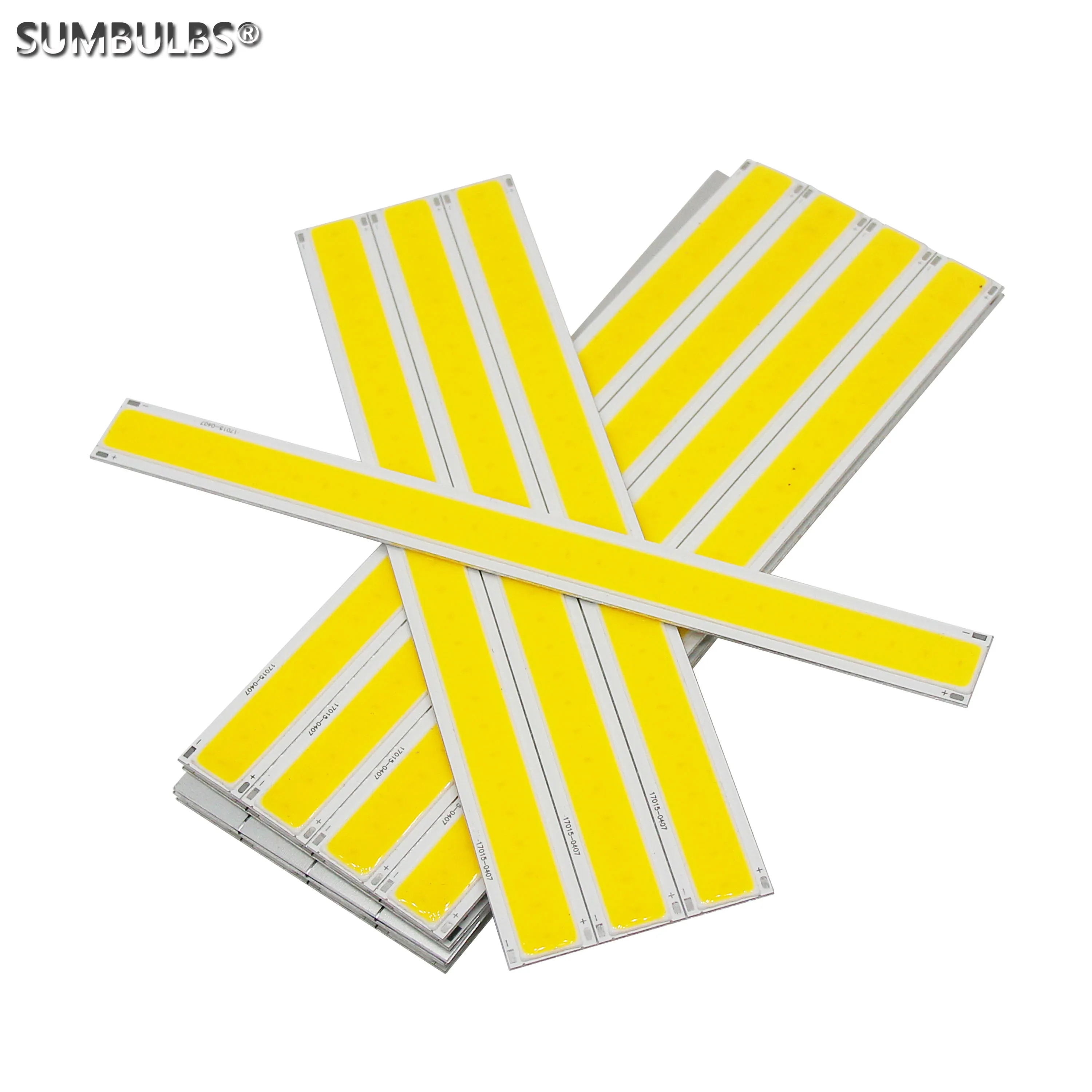 170*15mm 6W COB LED Lamp Bar Strip DC12V/24V Warm Cold White Lighting Source 600LM 17CM Lamp for DIY Lighting Table Wall Lamps