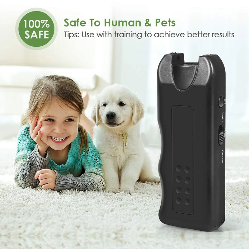 Benepaw Ultrasonic Dog Repeller Efficient Anti Bark Dog Deterrent Pet Behavior Training Safe Stop Barking Device Control