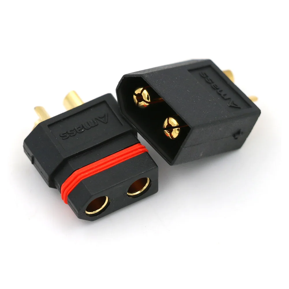 5 / 10 pair Amass XT60W Waterproof Plug Gold-Plated Bullet Connectors Male Female for RC Aircraft Drone Lipo Battery Car Boat