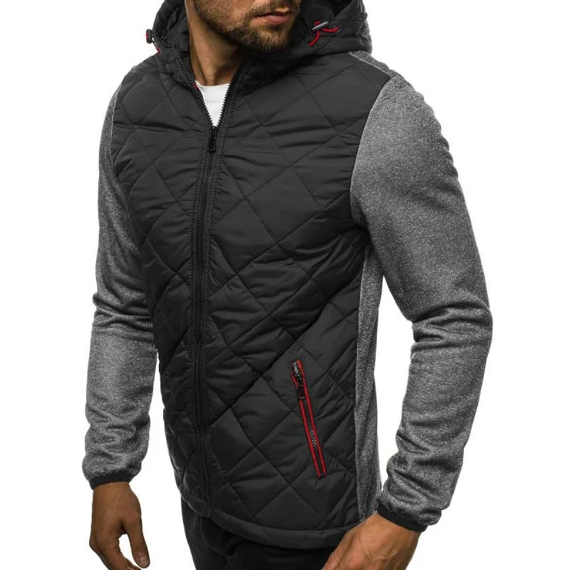 New Hoodies Sweatshirt Men Autumn Winter Long Sleeve Zipper Hoodie Men Sweatshirts Casual Slim Hoody Cardigan Hooded Streetwear