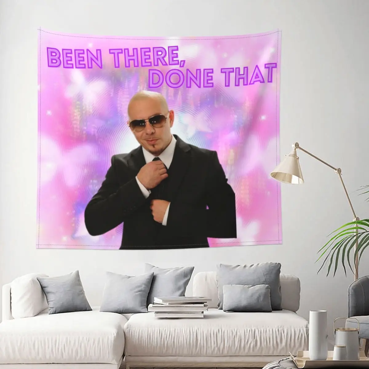 

Mr. Worldwide был там, гобелен, богемный полиэстер, Настенный декор, фон, ткань, мандала, одеяло