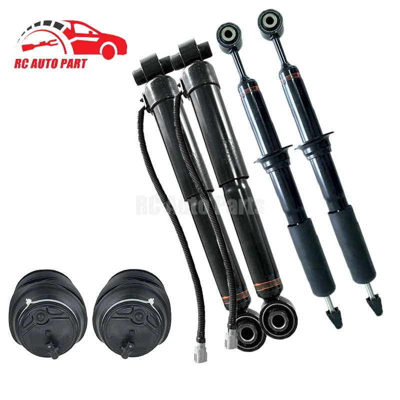 Fit Toyota Sequoia Front Rear Shock Absorbers Repair Kit With Electric Sensor 2007-2019 4851034010 4853034051 4808034010