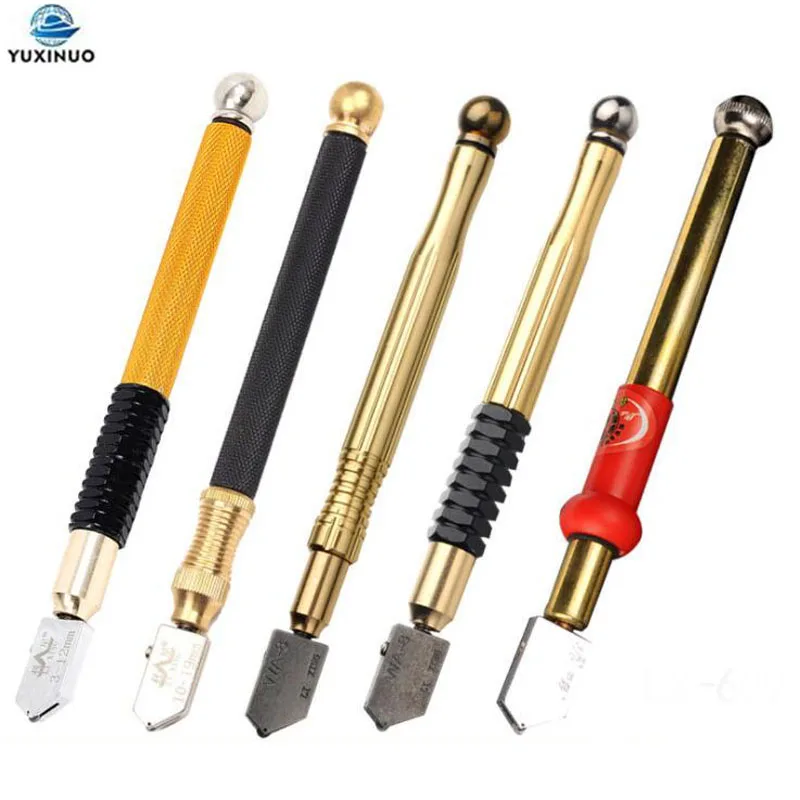 1PCS Professional Diamond Glass Cutter Carbonization Tungsten Alloy Glasses Cutters For DIY Tile Mirror Craft Cutting Hand Tool