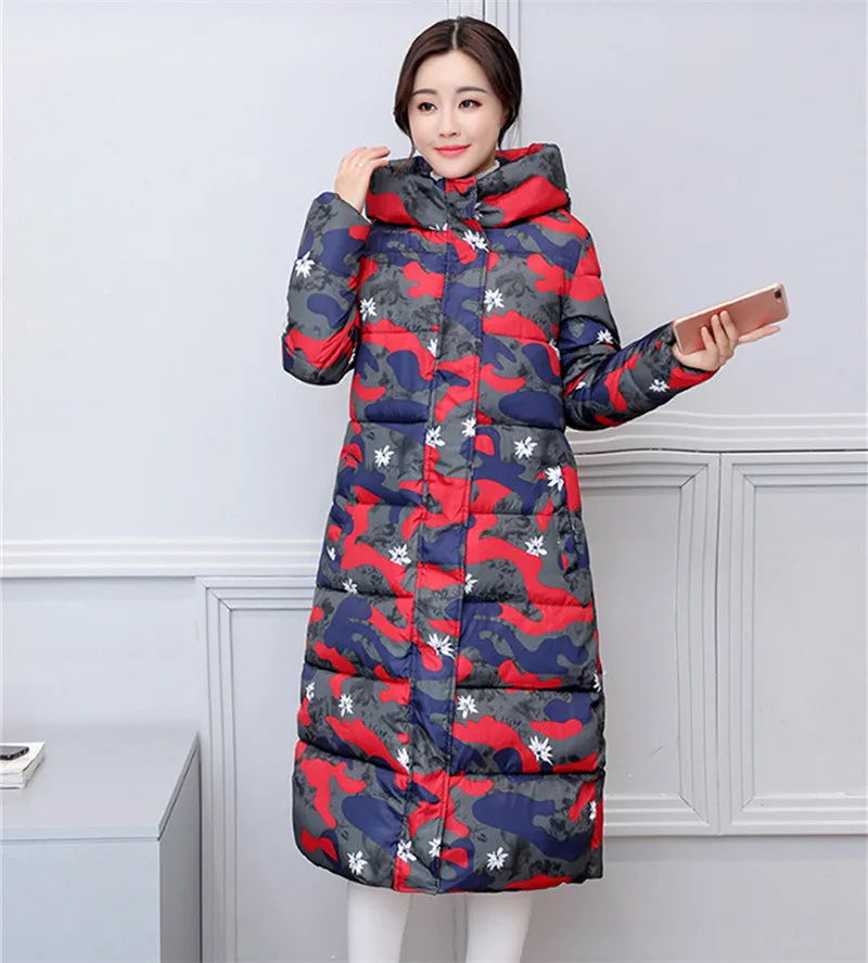 Mujer Invierno 2020 Parkas New Design Women's Winter Coat Female Thick Jacket Hooded Ladies Coats Casacos Inverno WXF456