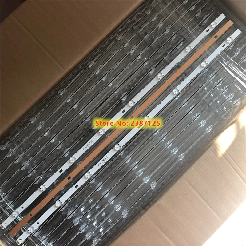 

3pcs 8LED LED backlight strip for UF64_UHD_A HC430DGN-SLNX1 43UF6409 43UF6400 43UF640V 43UF6407 43UH610V 43UH619V 43UH603V