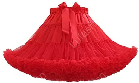 Women's Girl's Lolita Petticoat Bridal Petticoat Cosplay Party Prom Dress Short Underskirt Tulle Crinoline Petticoat Puffy Skirt