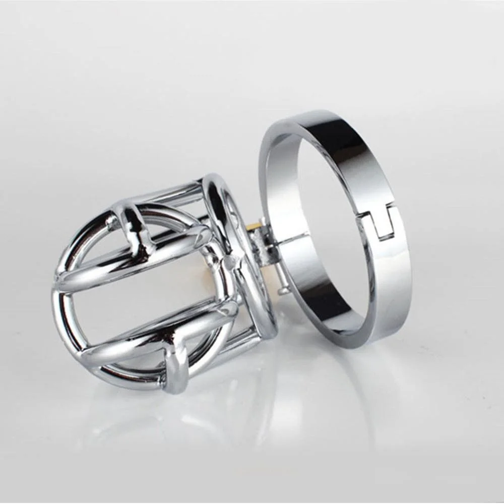 Male Chastity Lock Stainless Steels CB Chastity Device For Man Fetish BDSM Chastity Device Cock Cage Sex Toys for Men Gay