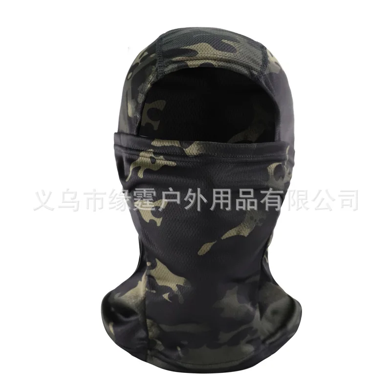 Camouflage Tactical Masked Hat Unisex Multifunctional Riding Scarf CS Paintball Camouflage Headgear