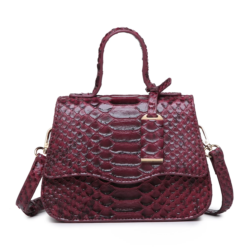 Fashion Tote Bag Fashion Lady Shoulder Bag Fast Shipping Hot INS Style Maroon Wine Bag on Sales