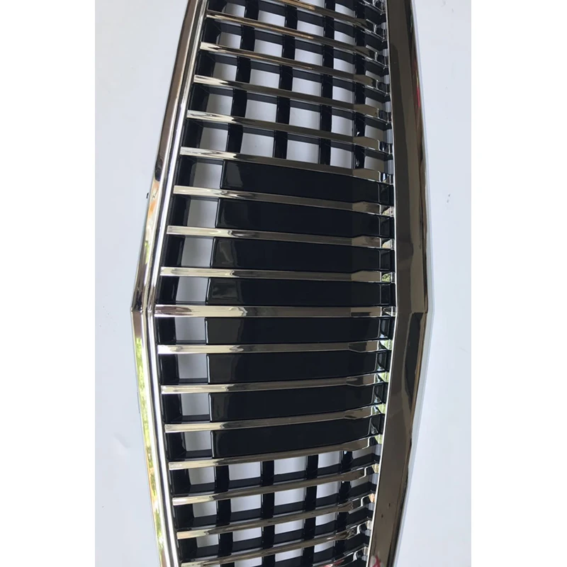 Car styling Middle grille For Mercedes-Benz E-Class W212 2009-2013 Modified to Maybach Silver Black front bumper Center Grille