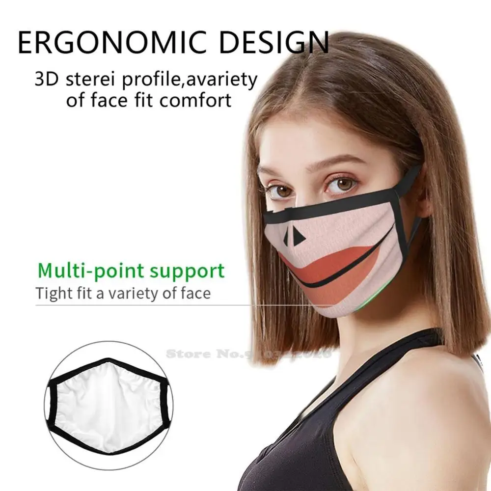 Mikey J Dust-Proof Breathable Outdoor Mouth Mask Michael Jackson Singer Portrait Pop Icon Celebrity Music Cool Simple