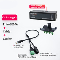 RS232 Serial Port to Ethernet Server Converter Module Wireless Networking Device Support TCP/IP Telnet Modbus Protocol EE10A