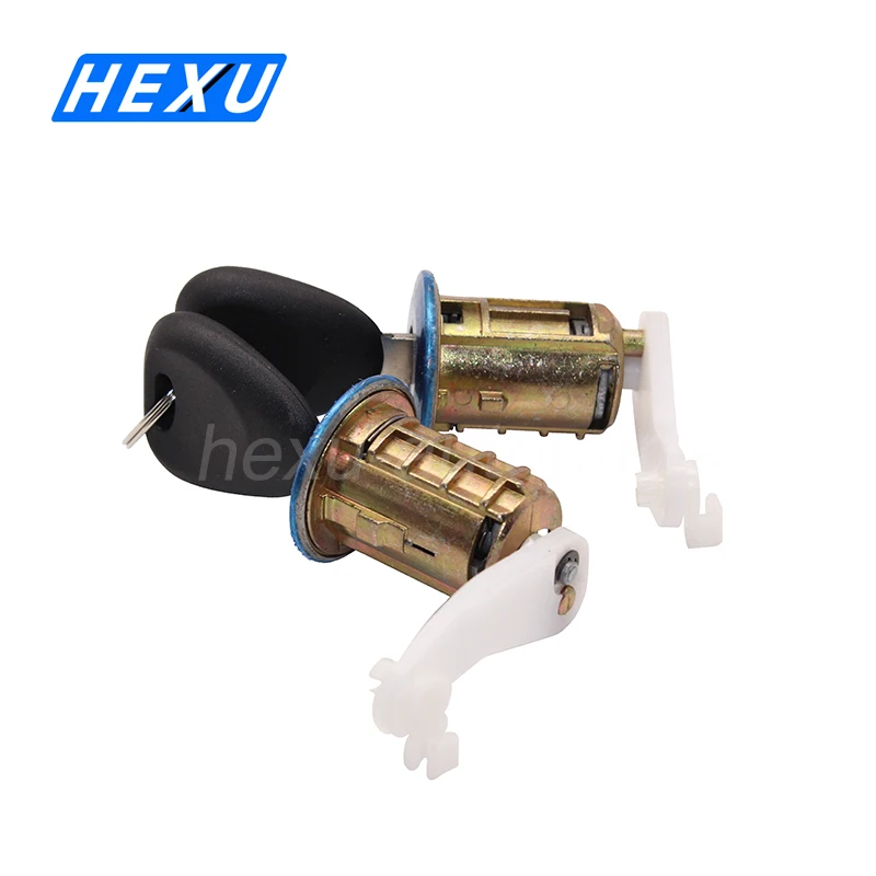 

A Pair Of Lock Cylinder With 2 Keys For Renault Master 02 1998-2003 7701471591 7701470944