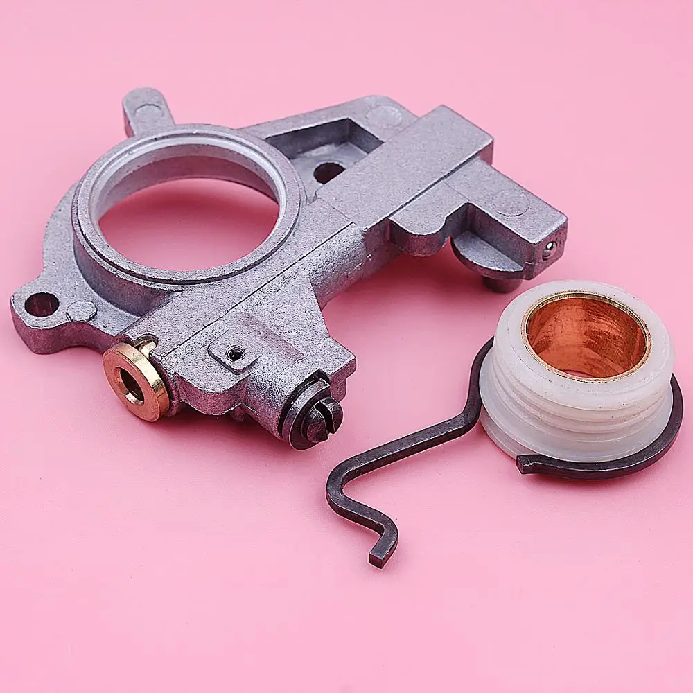 Bomba de aceite con Kit de resorte de engranaje helicoidal para motosierras Stihl MS460, MS461, MS441, 046, pieza 1128, 640, 3206, 1128, 640, 7112