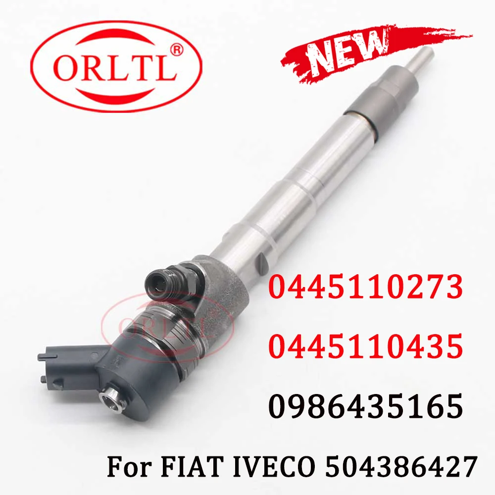 ORLTL 4 PCS 0 445 110 273 Diesel Injector DIESEL INJECTOR 0 445 110 435 0986435165 Fuel INJECTOR Nozzle FOR FIAT IVECO 504386427