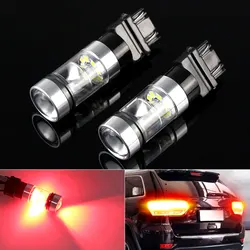 2pcs Canbus LED Brake Light Blub Lamp 3157 3057 T25 P27/7W For JEEP Wrangler JK Grand Cherokee Liberty Commander Compass Patriot