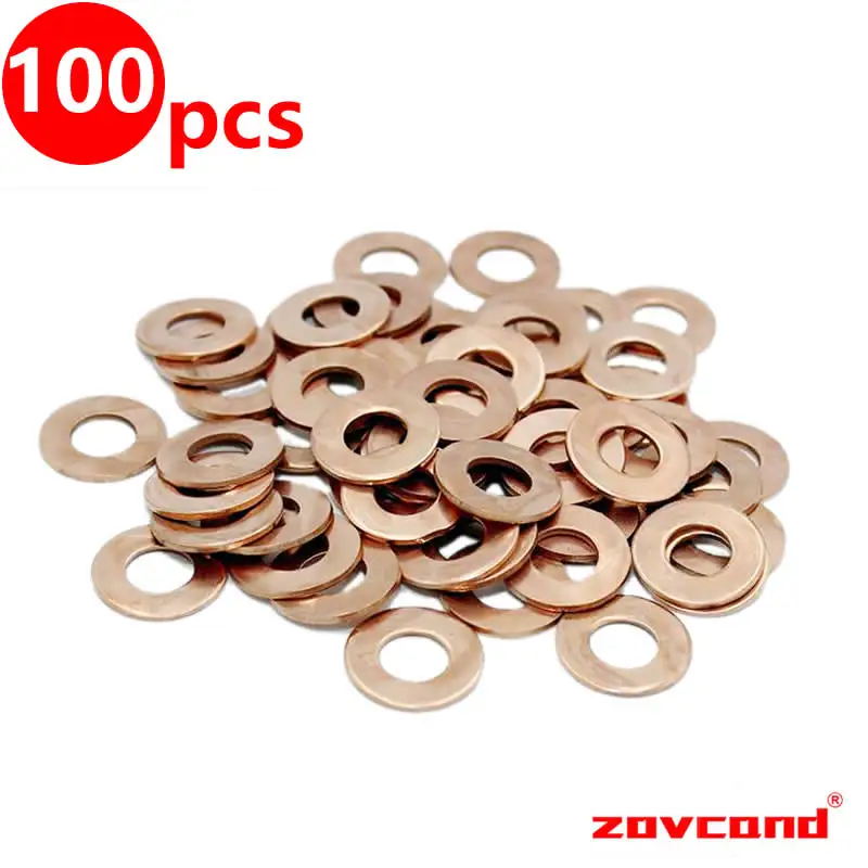 100Pcs Dent Pull Rings for Dent Puller or Spot Welder Panel Ring Round Washer Spot Welding Machine Consumables Spotter Tools