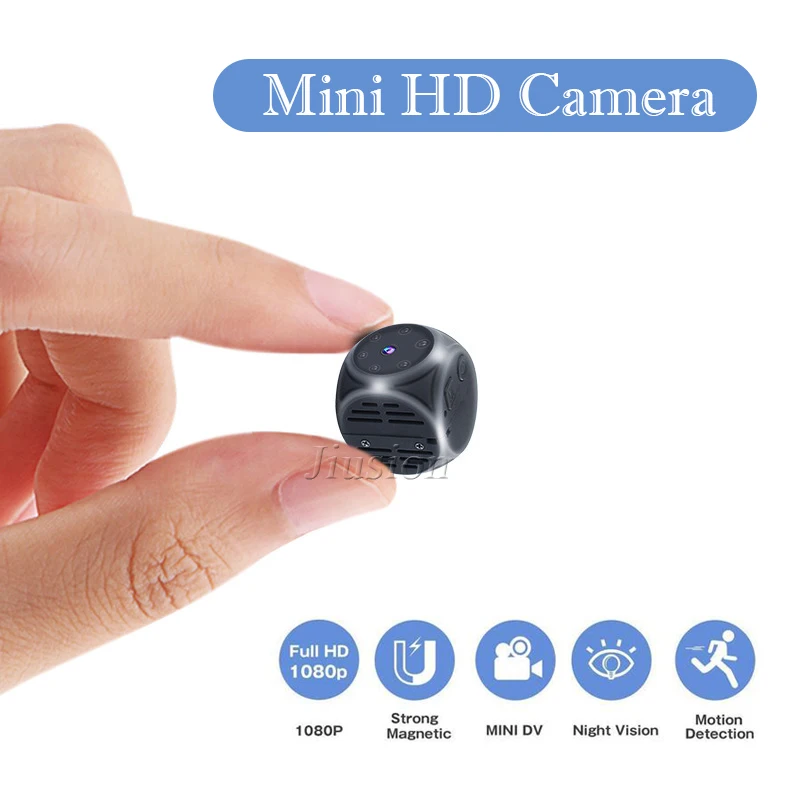 Mini Camera Espia Kamera Profesional Night Vision Small Video Camcorder Recorder DVR Body Micro Cam Support Hidden TF Card