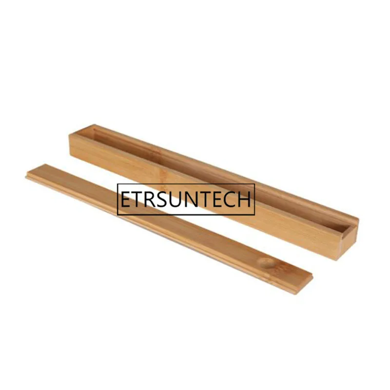 100pcs Portable Natural Bamboo Reusable Chopsticks Storage Box Sushi Food Stick Chopsticks Case Box