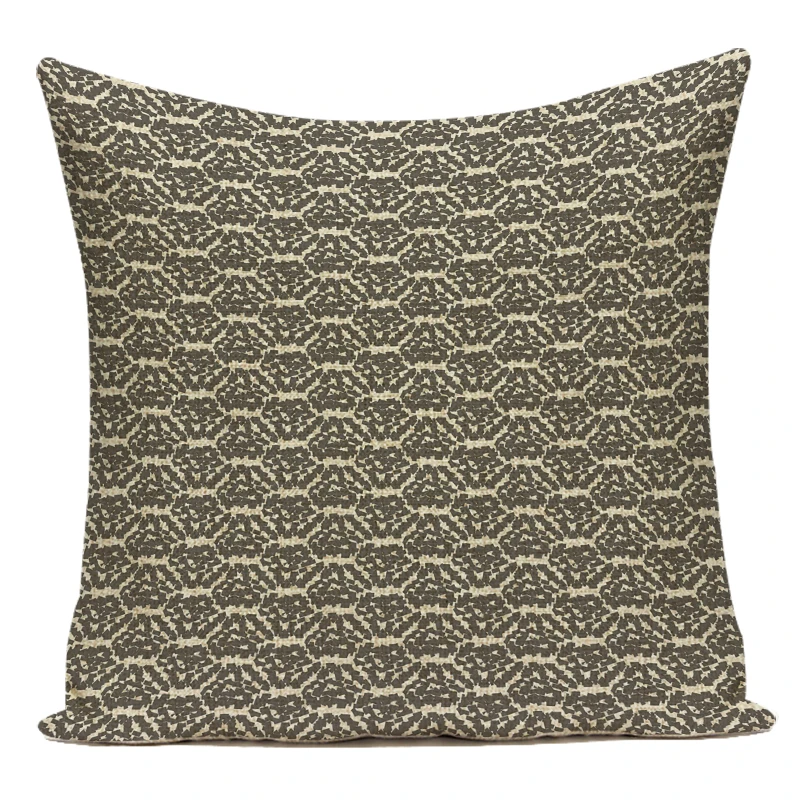 Black Geometric Boho Pillow Bohemia Square Cushion Cover Home Decorative Sofa PillowCase Living Room Decoration Pillow Cover