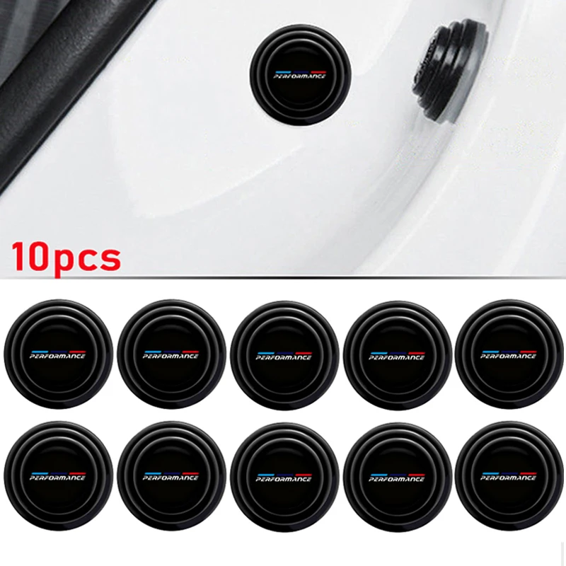 10Pcs Anti-Noise Buffer Gasket Car Door Anti-collision Pad For BMW M F01 F02 F39 X2 Z4 E85 E89 G29 I3 Z3 E36 G11 G12 M3 M4 M5