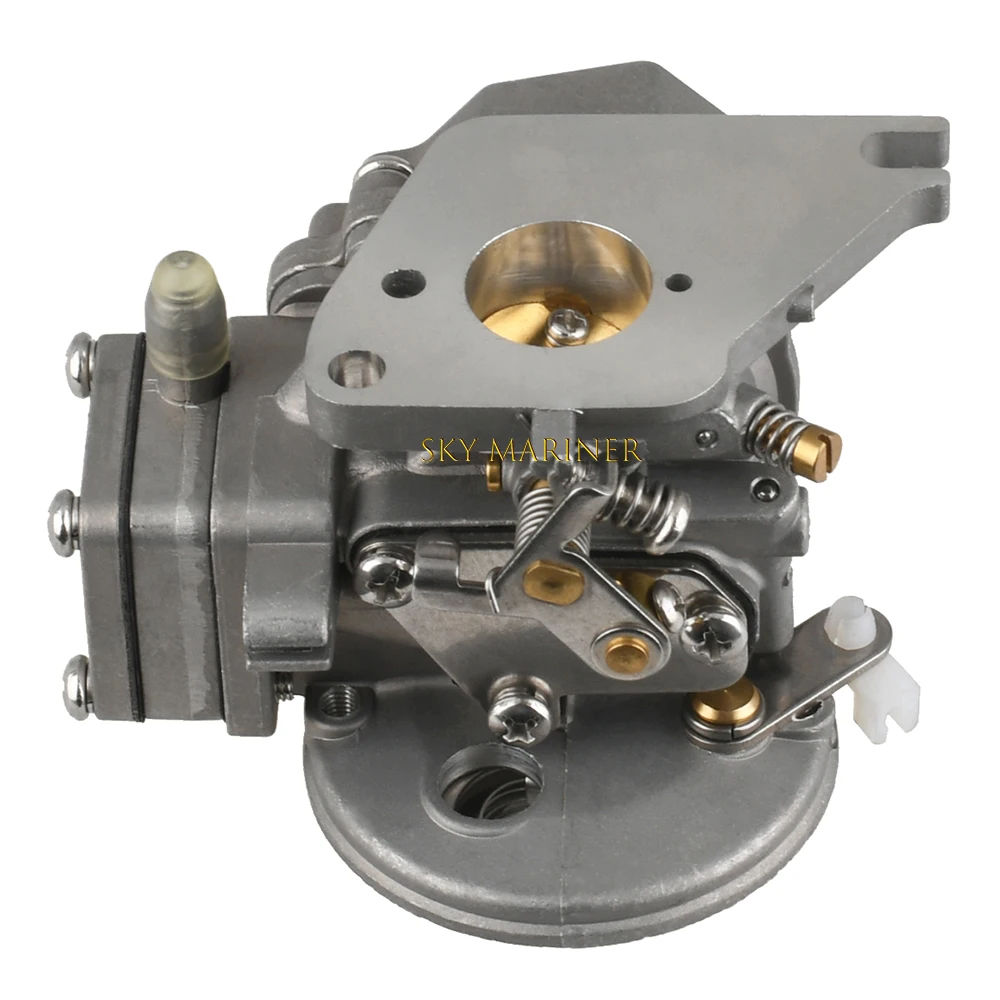 6E3-14301Carburetor 6E3-14301-00 For Yamaha 2 Stroke 4HP 5HP boat engine 6E0-14301-05 6E3-14301  6E0-14301 boat engine parts view 2
