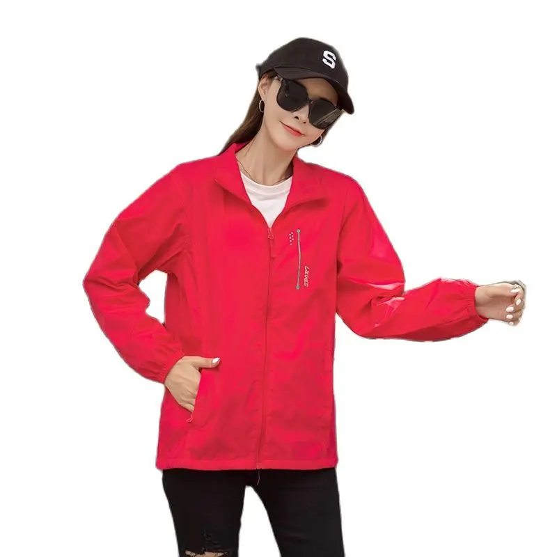 2021 New Spring Autumn Women Windbreaker Fashion Leisure Outdoor Sports Korean Jacket Female Windbreaker Overalls Jacket A656