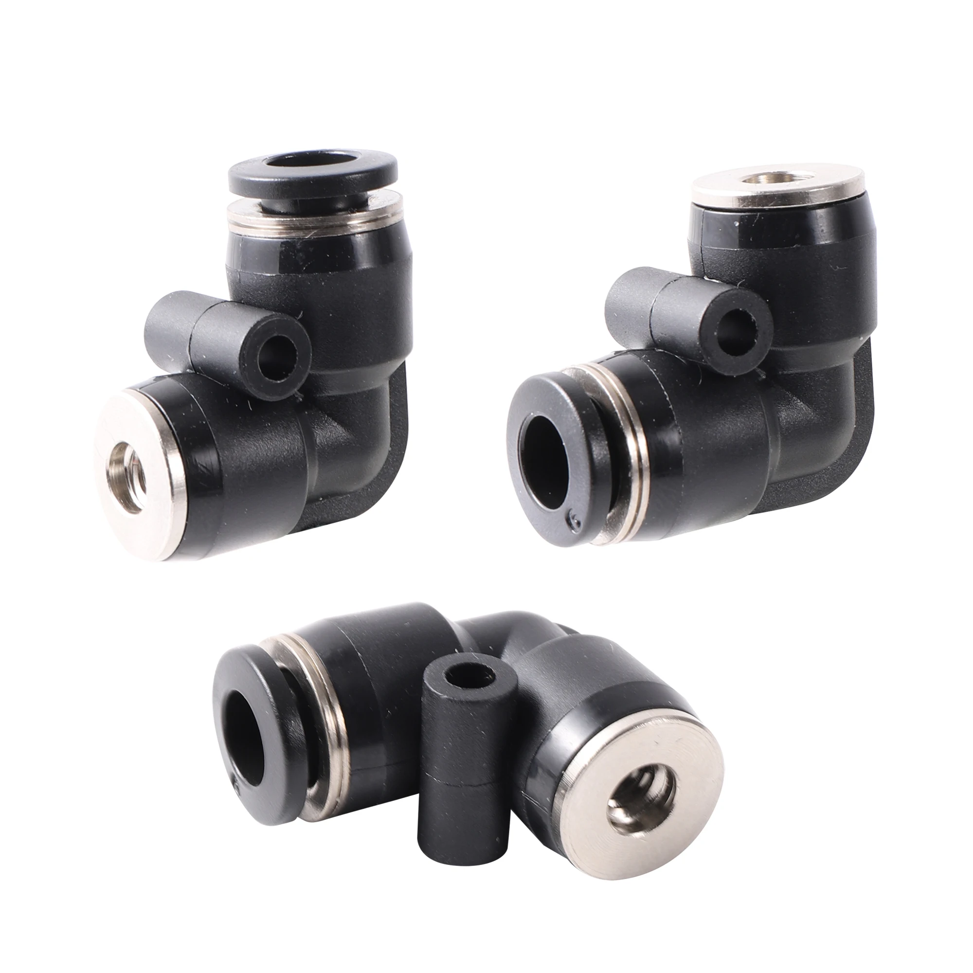 

Garden Misting Spray Irrigation System 6mm to 3/16 Thread Elbow Connetor Slip lock Quick Access Cooling Fogger Nozzle Fittings