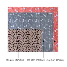 Washable Pet Urine Pad with Bone Print #6