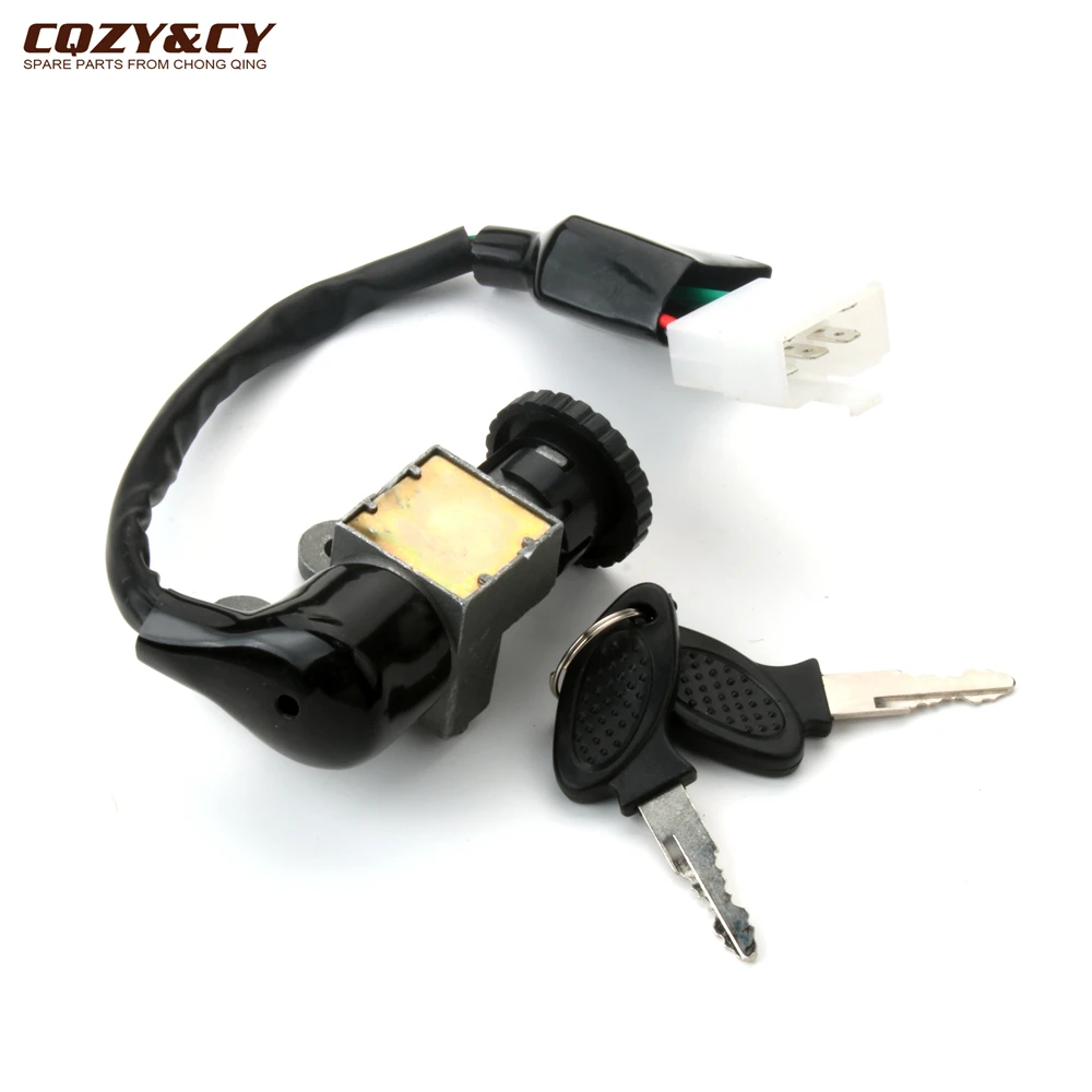 Scooter Key Switch Ignition Lock For TaoTao ATM50-A-A1 GY6 50cc 4-Stroke