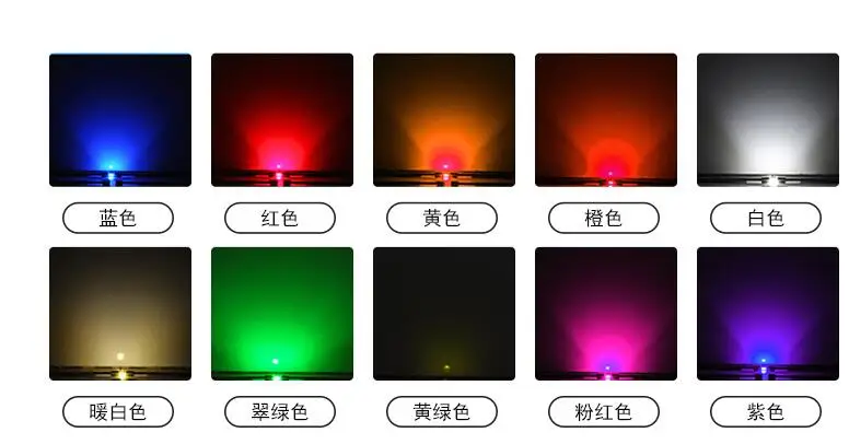 SMD LED صمام ثنائي الباعث للضوء مشرق ، 5050 ، الأحمر ، الأبيض ، الأصفر ، الأزرق ، الأخضر ، مصدر الضوء ، الخرز مصباح ، 100 قطعة