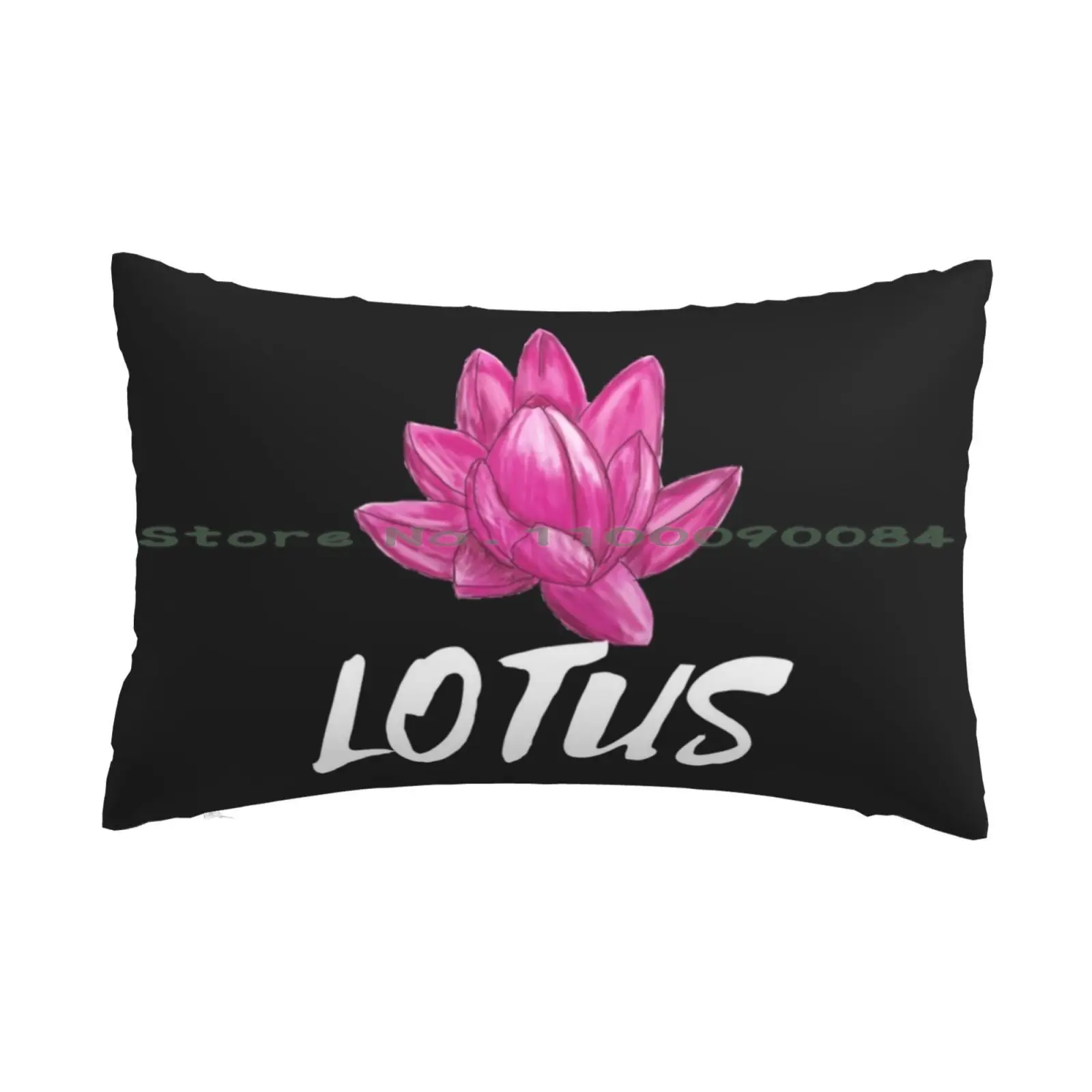 Lotus Flower Quote Pillow Case 20x30 50*75 Sofa Bedroom Mv Agusta Rider Motorbike Long Rectangle Pillowcover Home Outdoor