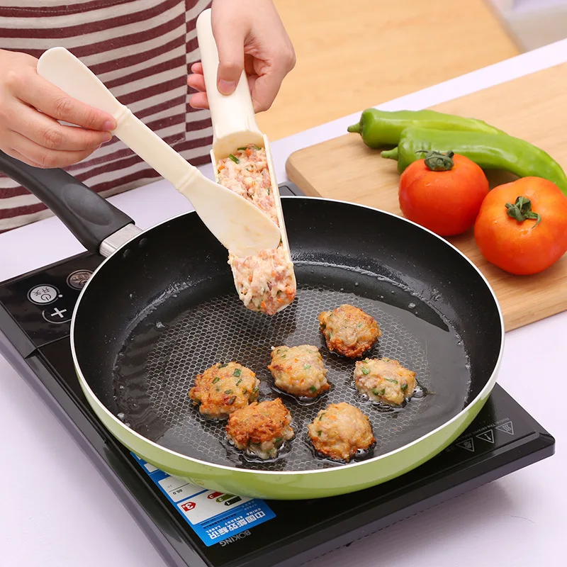 

1Set DIY Meatball Maker Fish Shrimp Beaf Meat Balls Burger SetsKitchen Cooking Hot Pot Convenient Multifunction Kitchen Gadget