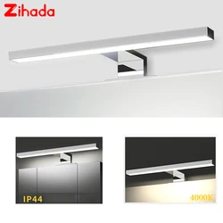 30/60CM 4000K Mirror Light LED Wall Light Makeup Mirror Lights Punch free Waterproof Led Vanity Wall Lamp Bathroom Cabinet Lamp
