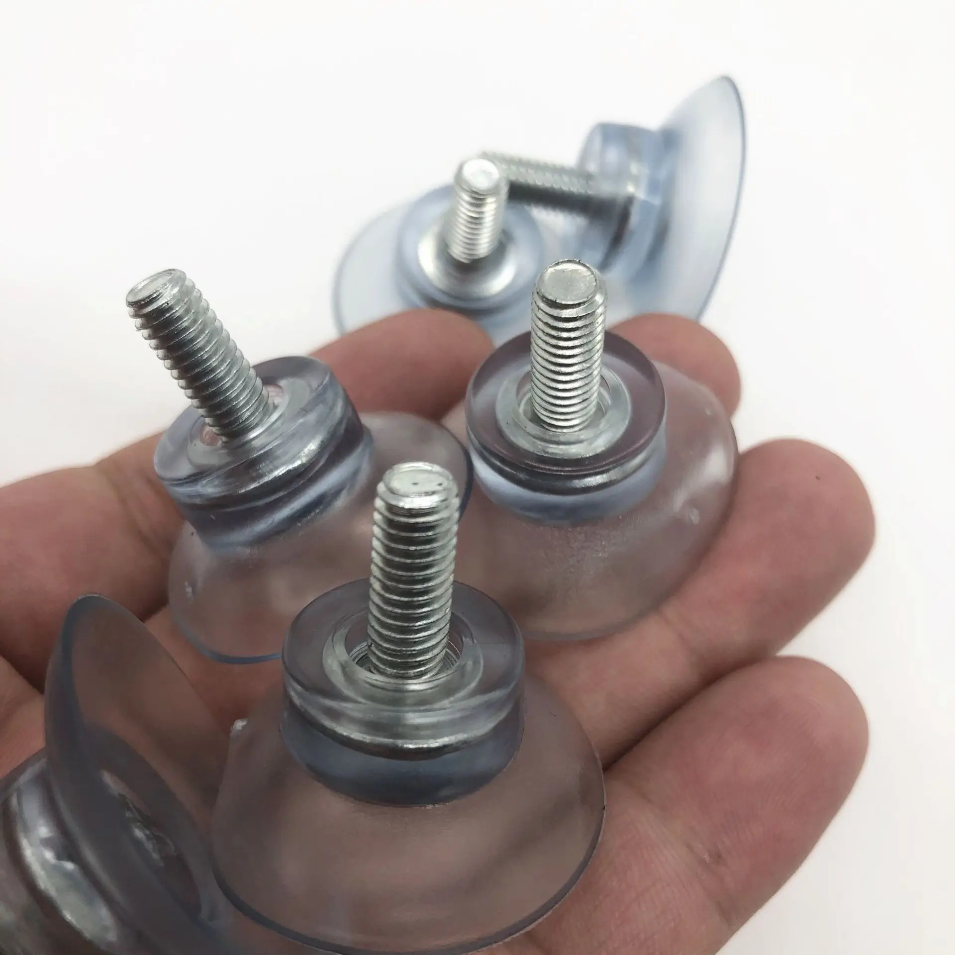 10pcs M6/M8 Screw Rubber Suction Cup with Screw Plastic Sucker Pad Holder Turn Nut Glass Table Tops Storage Tool Hooks