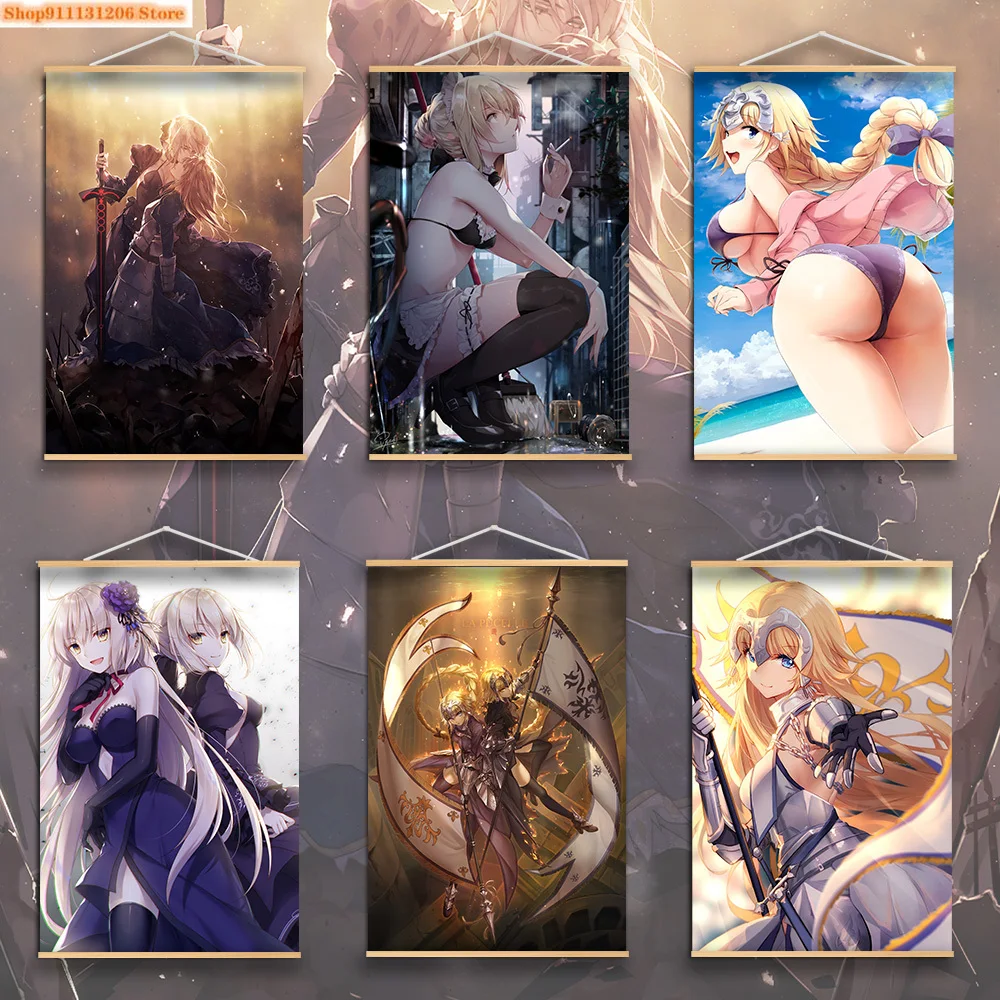 5D Diamond Painting Fate Grand Order Anime Diamond Embroidery Full Square Drill Mosaic Home Decoration Gift Cross Stitch Kits