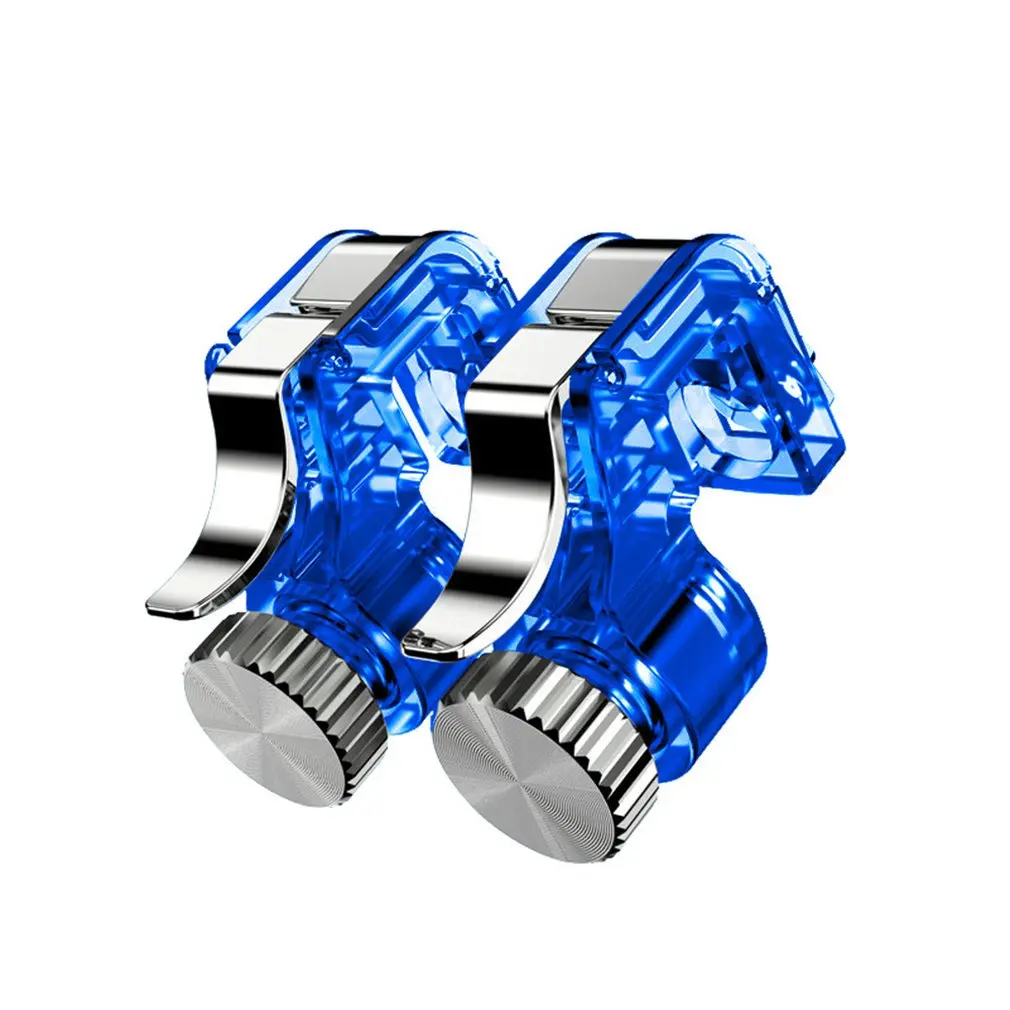 زر التحكم بألعاب بابجي, ميتال جايم ترجرعلى الهاتف الذكي أيفون, 2 قطع, من مجموعة الكسسوارات للهواتف المحمولة, للعب الالكترونية القتالية بقواعد البقاء على قيد الحياة و اطلاق النار l1 r1